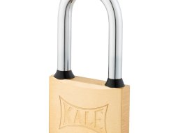 Kale Çelik Uzun Kanca Asma Kilit - Sarı - 50mm