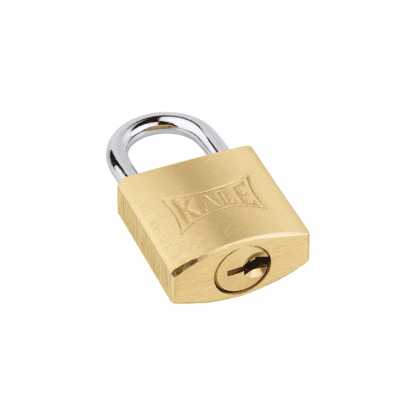 Kale Asma Kilit Sarı (20 mm)