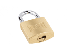 Kale Asma Kilit Sarı (25 mm)