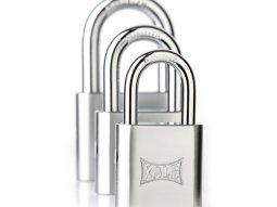 Kale Pirinç Asma Kilit 50 mm Nikel Kaplama