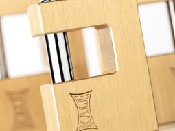 Kale Yatay Pirinç Asma Kilit (Sarı) 60 mm