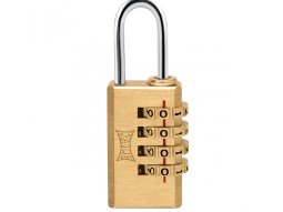 Kale Şifreli Asma Kilit Pirinç-4 Haneli2