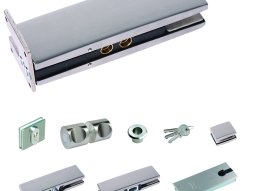 Kale Cam Kapı Aksesuar Seti-T Menteşeli