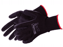 Fivestar Poliüretan Naylon Eldiven Siyah