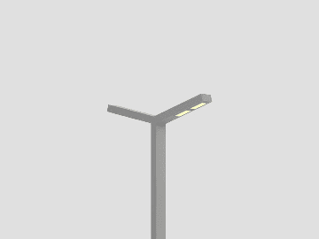 MV-1004 Alüminyum Peyzaj ve Sokak Aydınlatma Direği 4 Metre