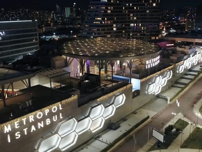 Metropol İstanbul AVM Aydınlatma Tasarımı Tamamlandı !