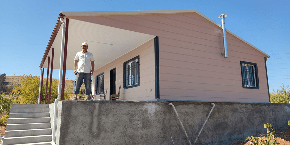 Kadir Kesenek Prefabrik Ev Projesi