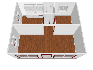 Cengiz Sevimli 6 X 7 42 M2 1+1 Iç