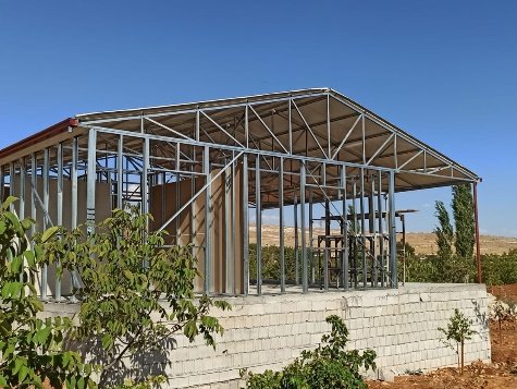 Kadir Kesenek 8 X 9,5 76 M2 2+1 Hafif Çelik Prefabrik Ev (3)