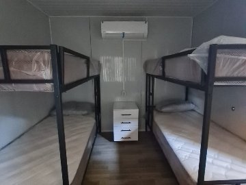 3 X 7 2 Oda Wc Duş Yatakhane Tefrişatlı Konteyner, (4)