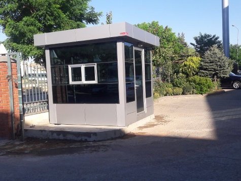Silikon Cepheli Kompozit Kaplamalı Güvenlik Kulübesi (9)