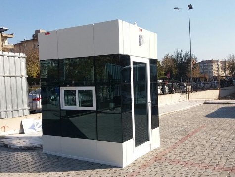 Silikon Cepheli Kompozit Kaplamalı Güvenlik Kulübesi (7)
