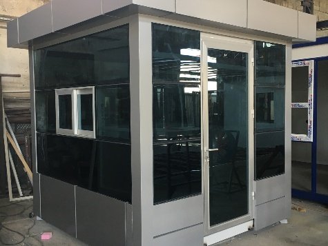 Silikon Cepheli Kompozit Kaplamalı Güvenlik Kulübesi (10)