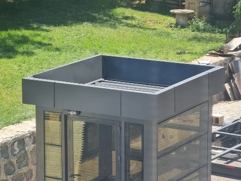 Silikon Cepheli Kompozit Kaplamalı Güvenlik Kulübesi (12)