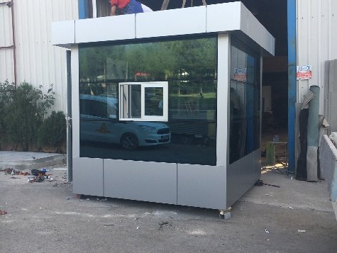 Silikon Cepheli Kompozit Kaplamalı Güvenlik Kulübesi (3)