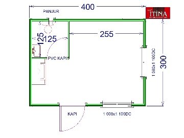 3 X 4 Güvenlik Kulübesi