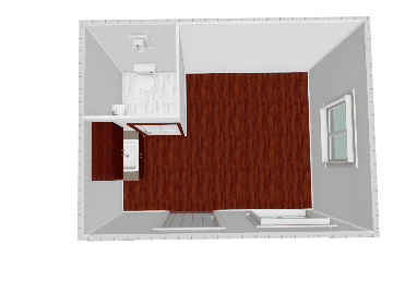 3 X 4 Güvenlik Kulübesi Iç