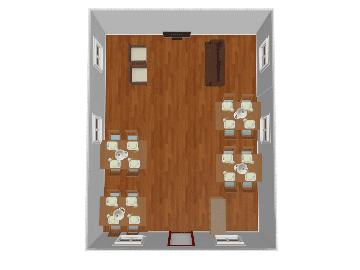 Meba 7 X 9 Yemekhane Iç