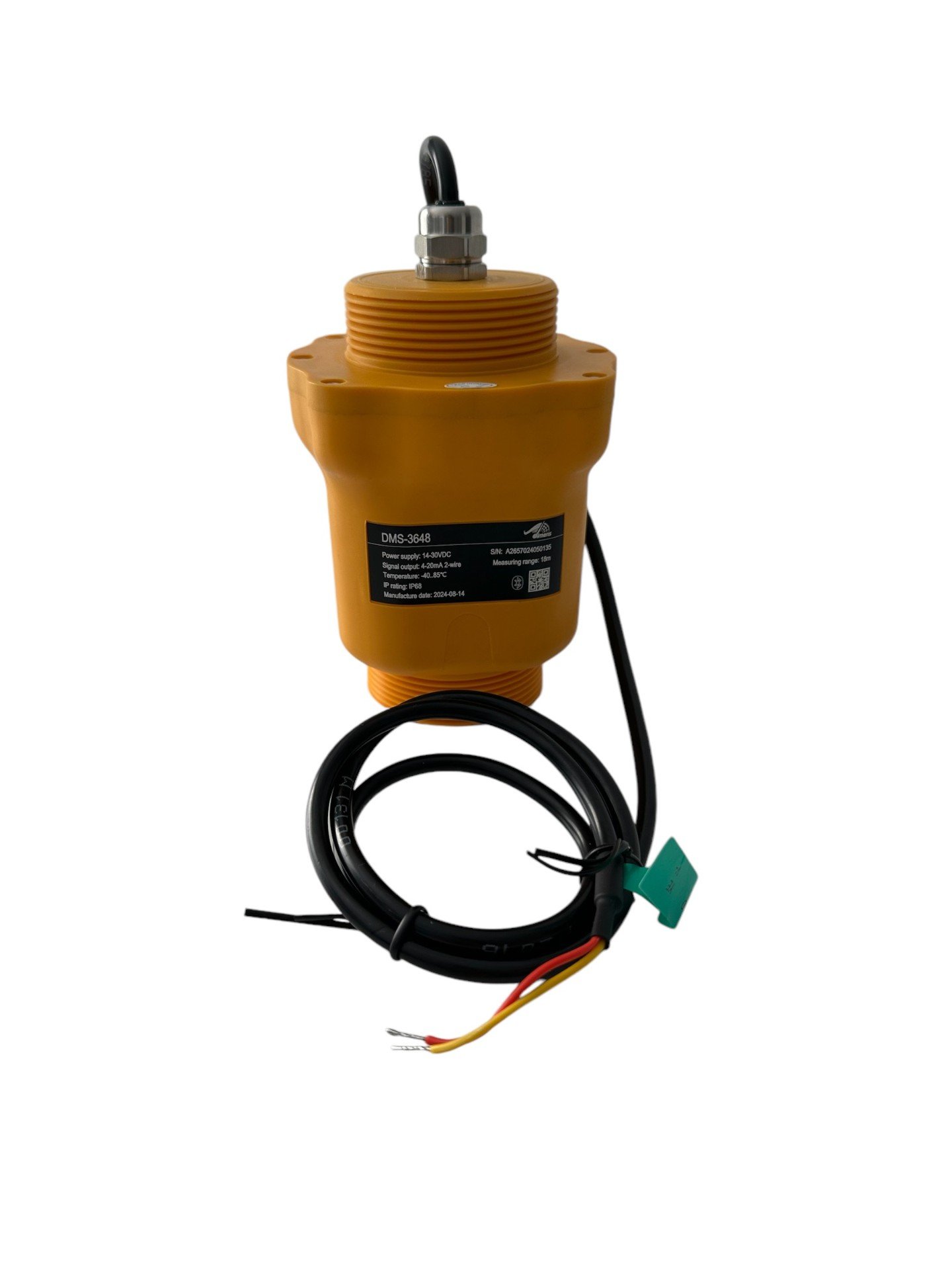 AiW-3648 80 GHz Bataryalı ve Bluetooth Destekli Radar Seviye Vericisi