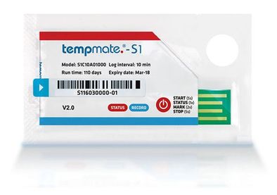 Tek Kullanımlık Datalogger Tempmate S1