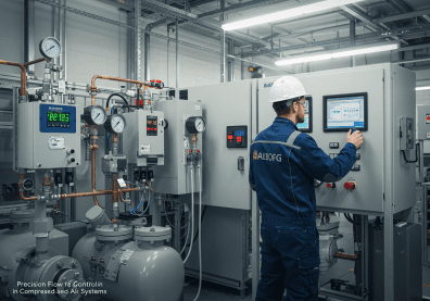 Basınçlı Hava Sistemlerinde Debi Kontrolü | RST Elektronik