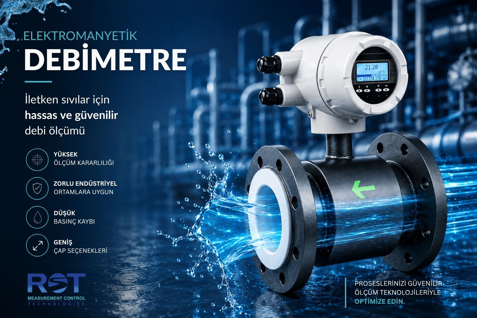 Elektromanyetik Debimetre 1