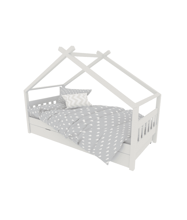 AHŞAP MASİF YATAK - MODEL 02