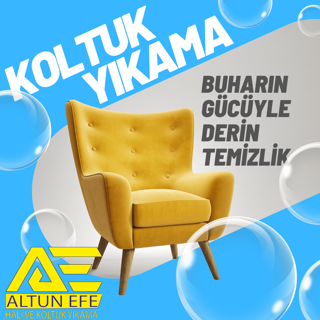 Turuncu Modern Koltuk Yıkama İnstagram Gönderisi