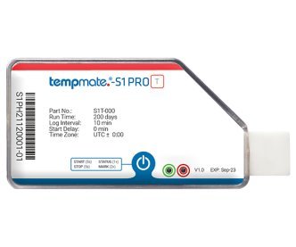 Tempmate Single Use Temperature and Humidity Datalogger S1 PRO T