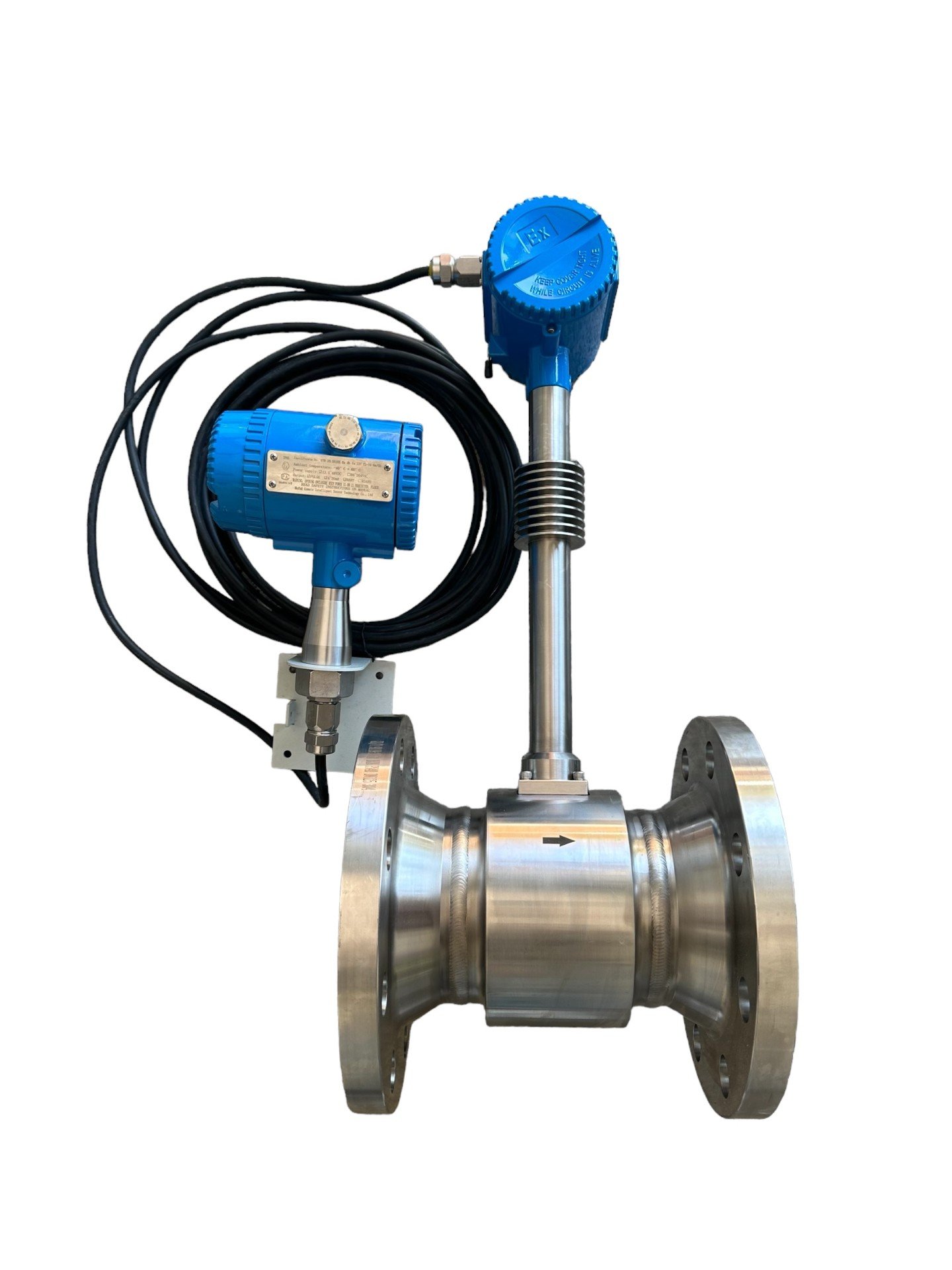 how vortex flowmeter work