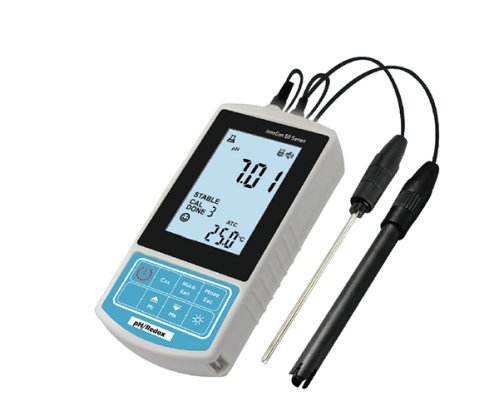Portable Conductivity & Salinity Meter: Dimens 50C