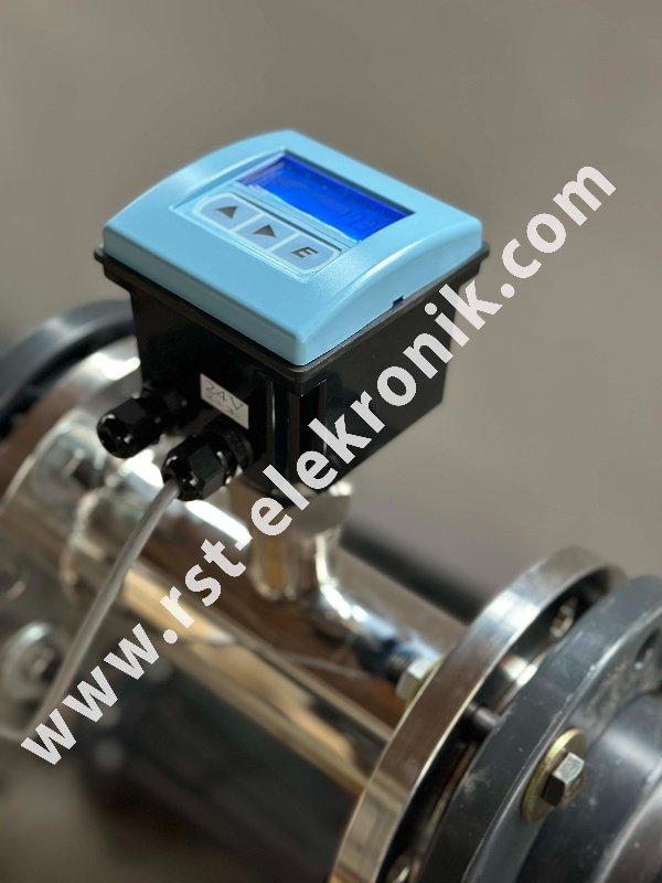 Immersion Type Turbine Flow Meter with Indicator