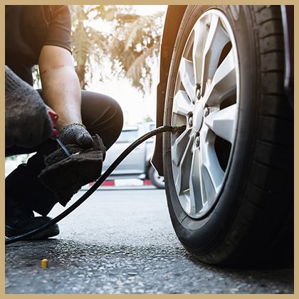 Lastik Basıncını Kontrol Et