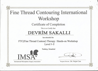 İmsa İnternational Sertifika