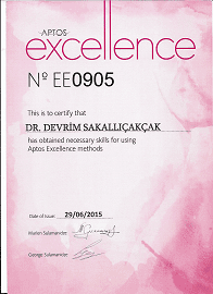 Aptos Exellance Sertifika