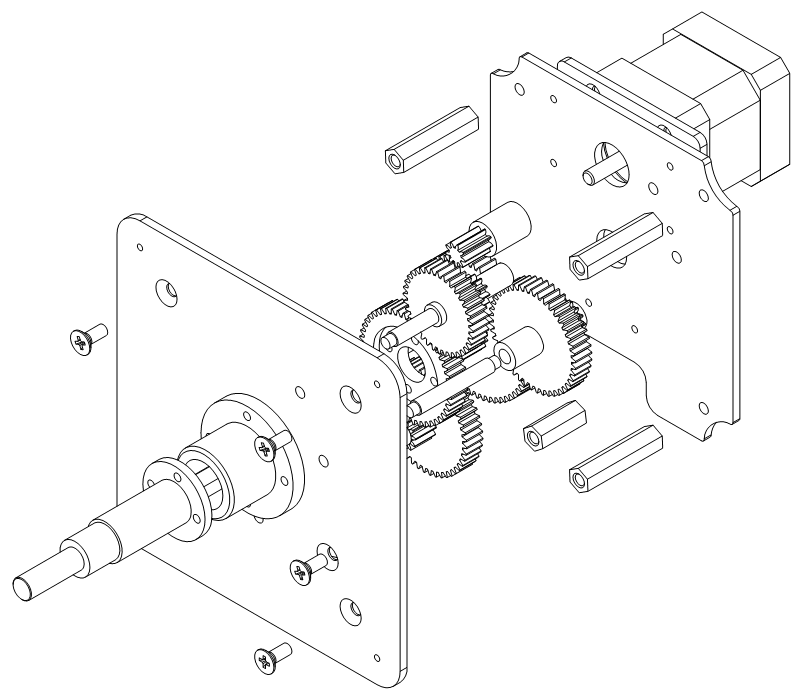 Saat Mekanizması Görünümü