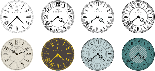 Vintage-Serisi-Kule-Saatleri-Kadran