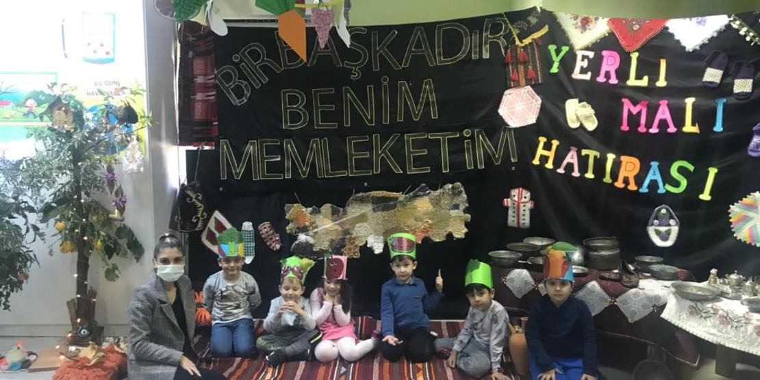 Manavgat Belediyesi Çolaklı Kreş ve Gündüz Bakımevinde Yerli Malı Etkinliği