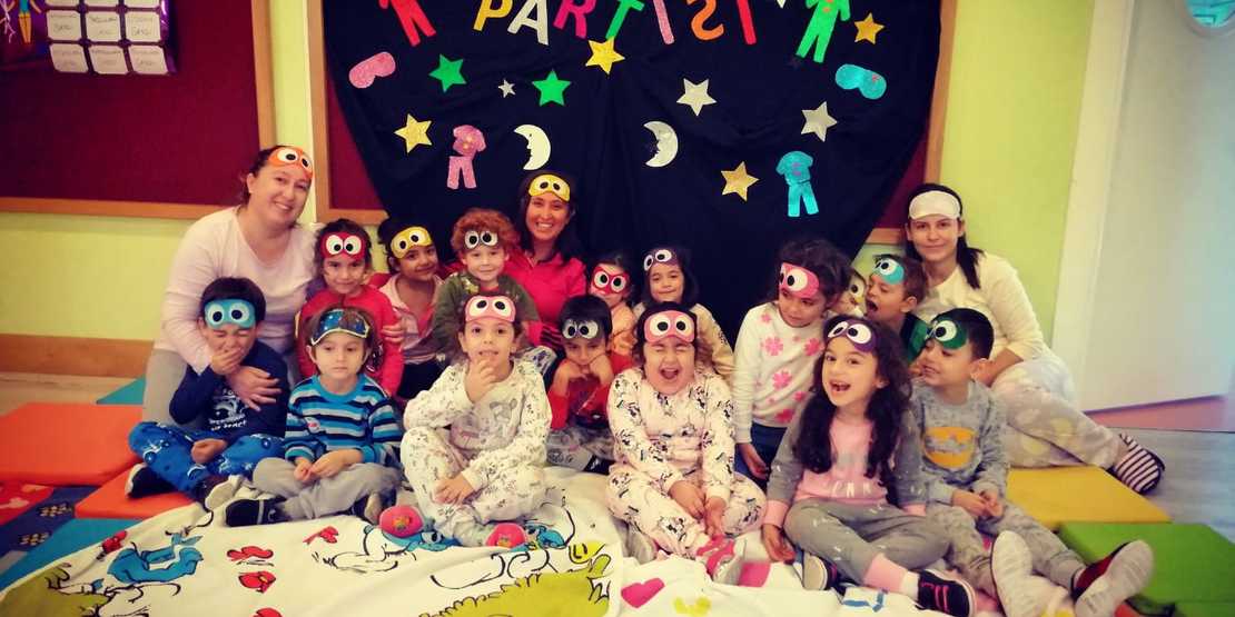 Manavgat Belediyesi Side Kreş ve Gündüz Bakımevi öğrencileri ile Pijama Partisi Etkinliği Yapıldı.