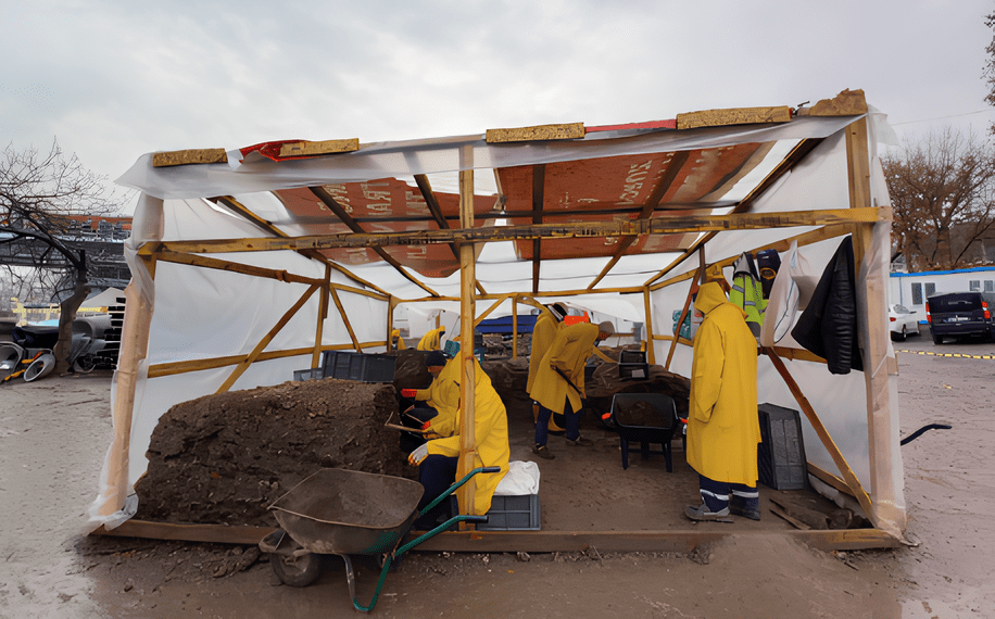 Eminönü Cibali İstasyonları Arkeolojik Kazı İşleri
