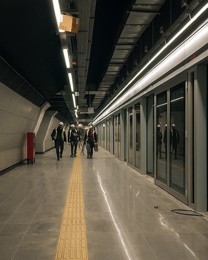 YILDIZ - FULYA İSTASYONU İNCE İŞLERİ