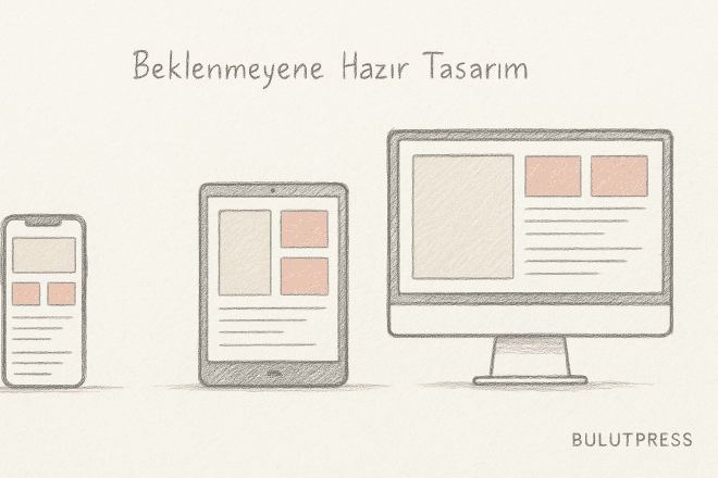Beklenmeyene Hazır Web Tasarımı: İçerik ve Duruma Göre Esnek Yaklaşım
