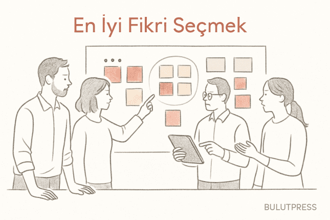 En İyi Fikri Seçmek: Yaratıcı Oturumlar İçin Kanıtlanmış Yöntemler