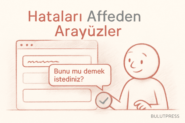 Hataları Affeden Arayüzler: Kullanıcı Deneyiminde Devrim