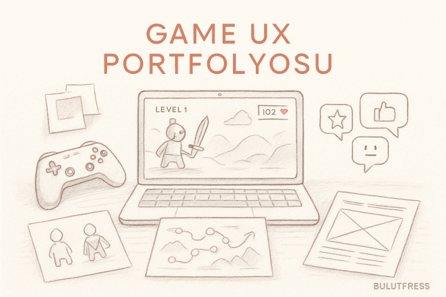 Game UX Portfolyosu: Fark Yaratmanın 7 Altın Yolu