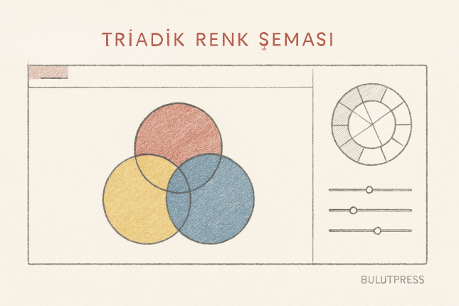 Triadik Renk Şeması: Tasarımda Denge ve Çarpıcılık