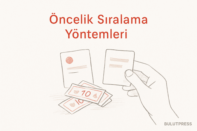 UX Araştırmasında Önceliklendirme: Basit ve Etkili Yöntemler