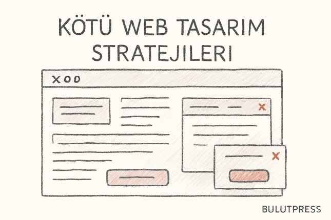 Kötü Web Tasarım Stratejileri: Kullanıcı Deneyimi Nasıl Zedelenir?