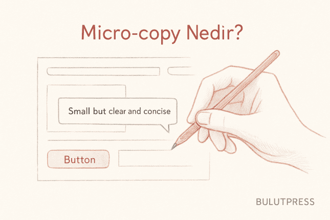 Micro-copy: Buton, Form ve Hata Mesajı Metinlerini Yazmak