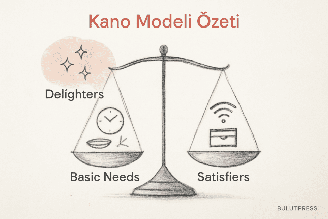 Kano Modeli: Anketin İşleyişi, Altı Sonucu ve Sınırları